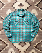 Washed Flannel Workshirt - Thousand Lakes Plaid