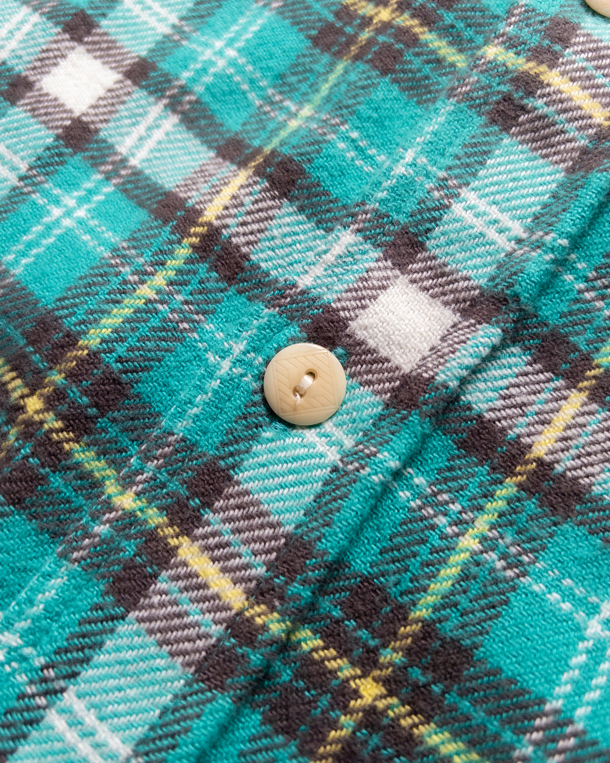 Washed Flannel Workshirt - Thousand Lakes Plaid