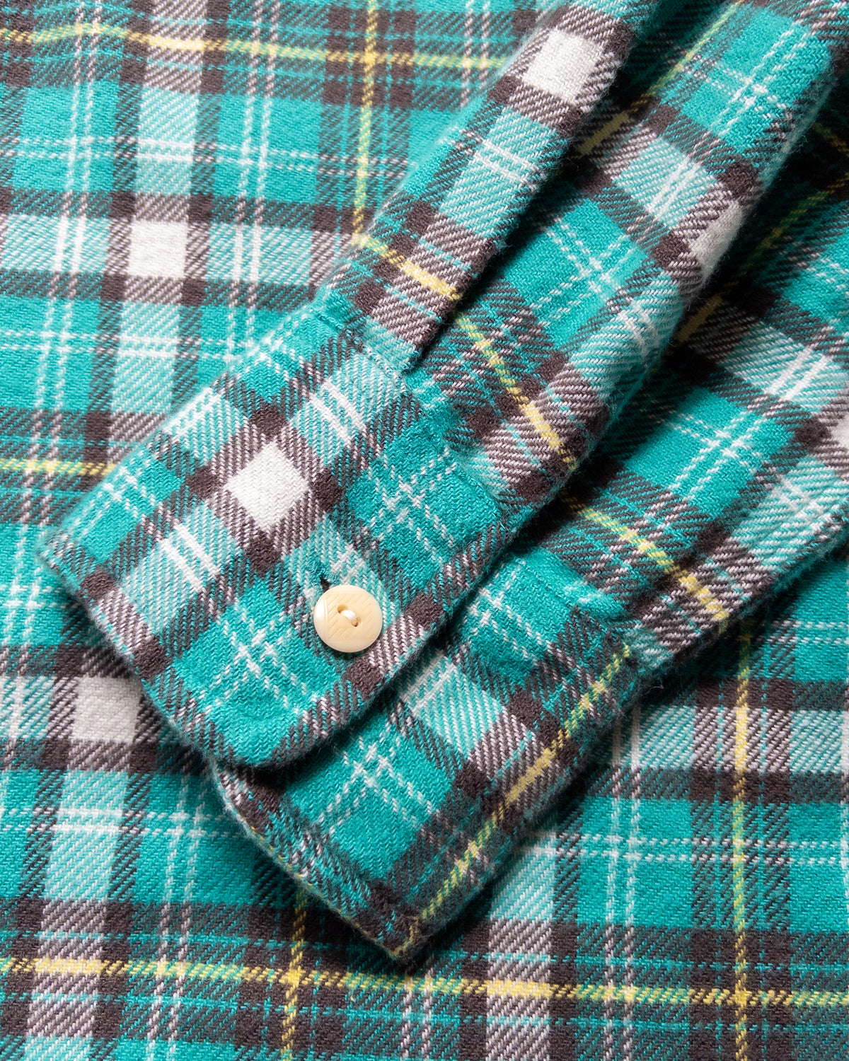 Washed Flannel Workshirt - Thousand Lakes Plaid