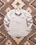 Moleskin Officer's Shirt - Alabaster