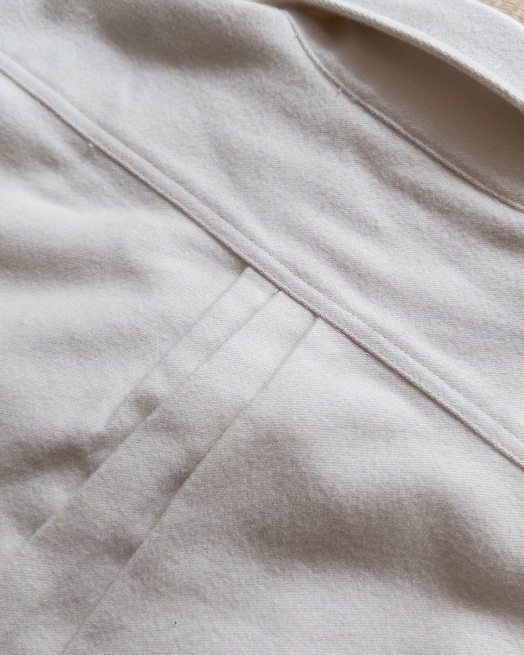 Moleskin Officer's Shirt - Alabaster