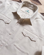 Moleskin Pearlsnap Shirt - Alabaster