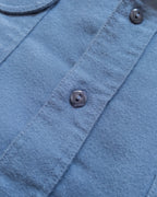 Moleskin Officer's Shirt - River Blue