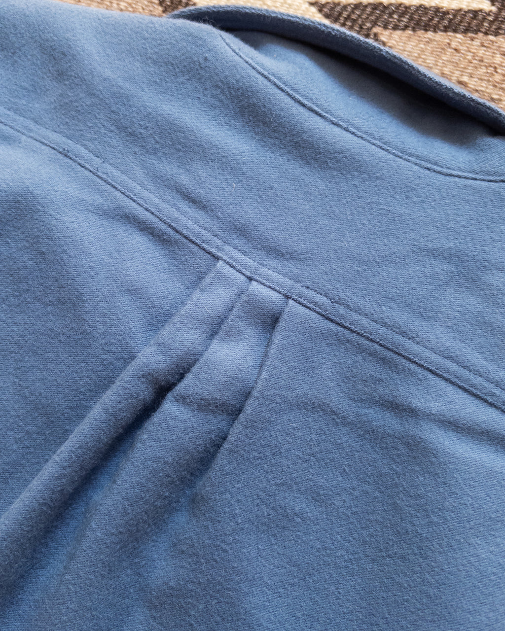 Moleskin Officer's Shirt - River Blue