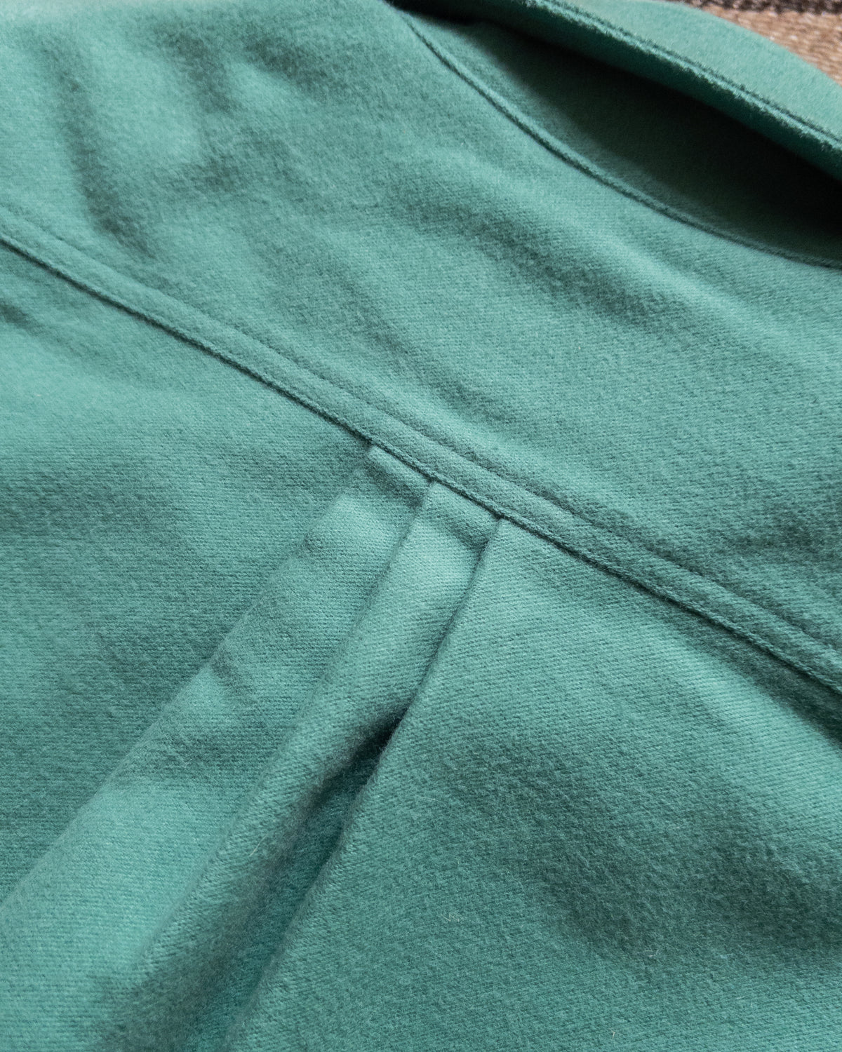 Moleskin Officer's Shirt - Century Green