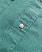 Moleskin Pearlsnap Shirt - Century Green