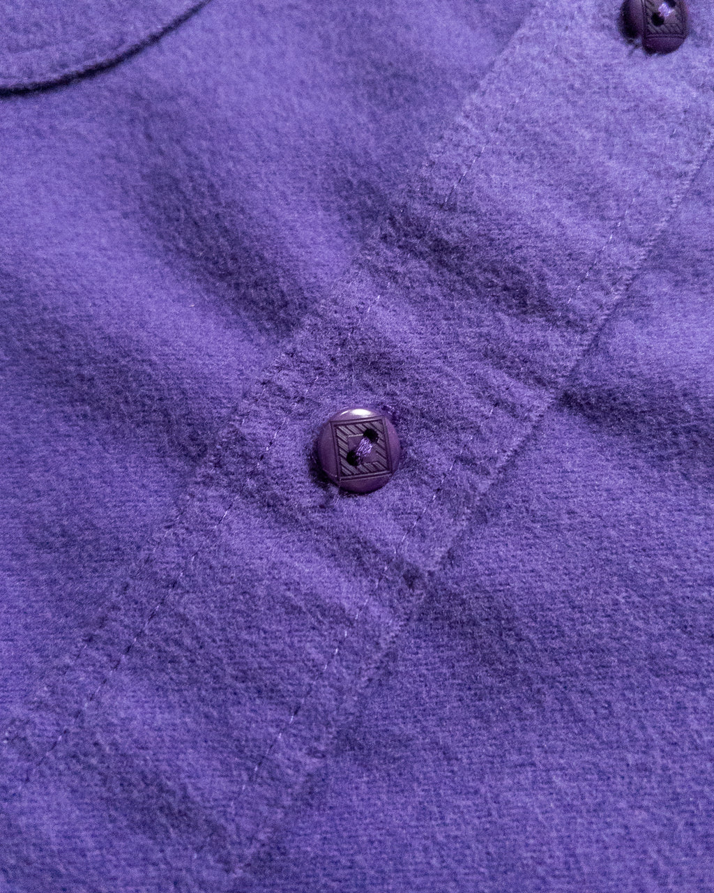 Moleskin Officer's Shirt - Purple