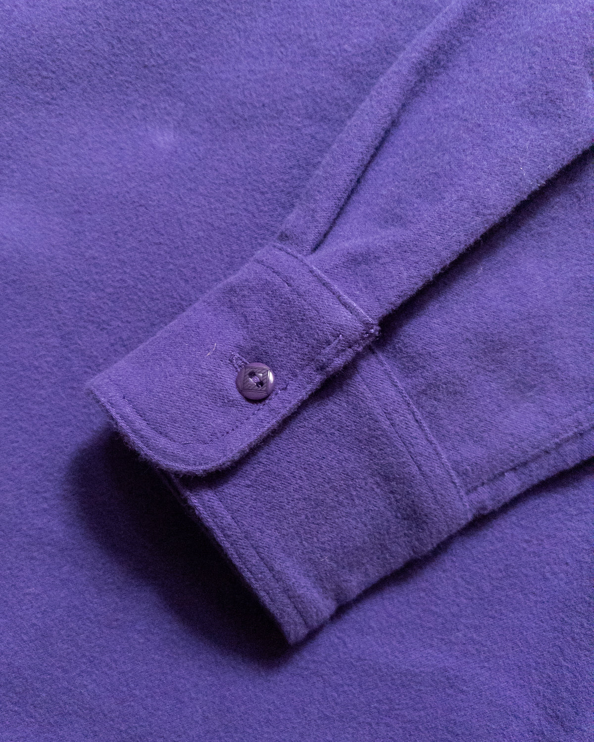 Moleskin Officer's Shirt - Purple