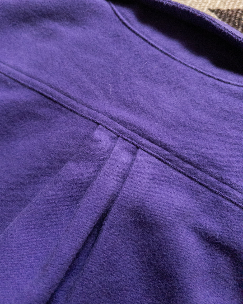 Moleskin Officer's Shirt - Purple