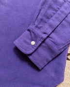Moleskin Pearlsnap Shirt - Purple