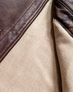 Leather Buckaroo Jacket - Brown