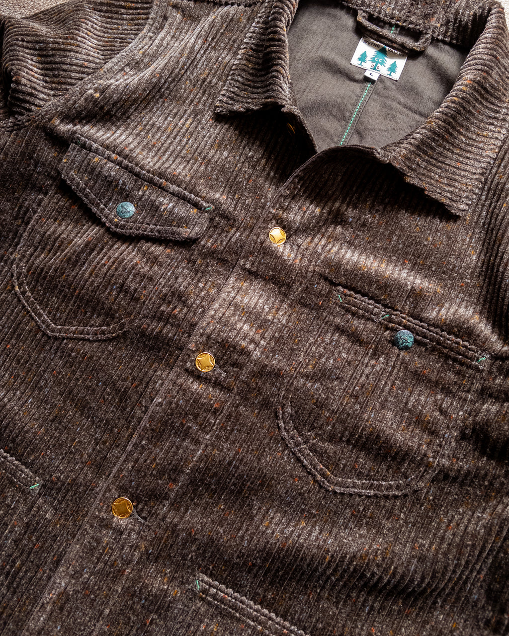 Donegal Corduroy Barn Jacket - Rustic Brown
