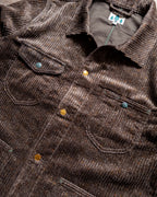 Donegal Corduroy Barn Jacket - Rustic Brown