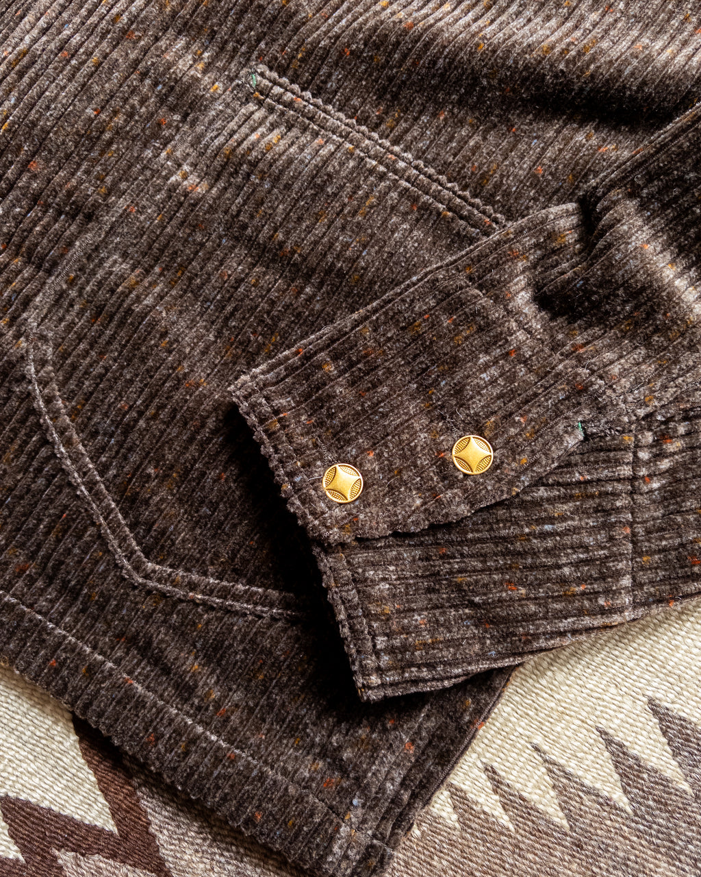 Donegal Corduroy Barn Jacket - Rustic Brown