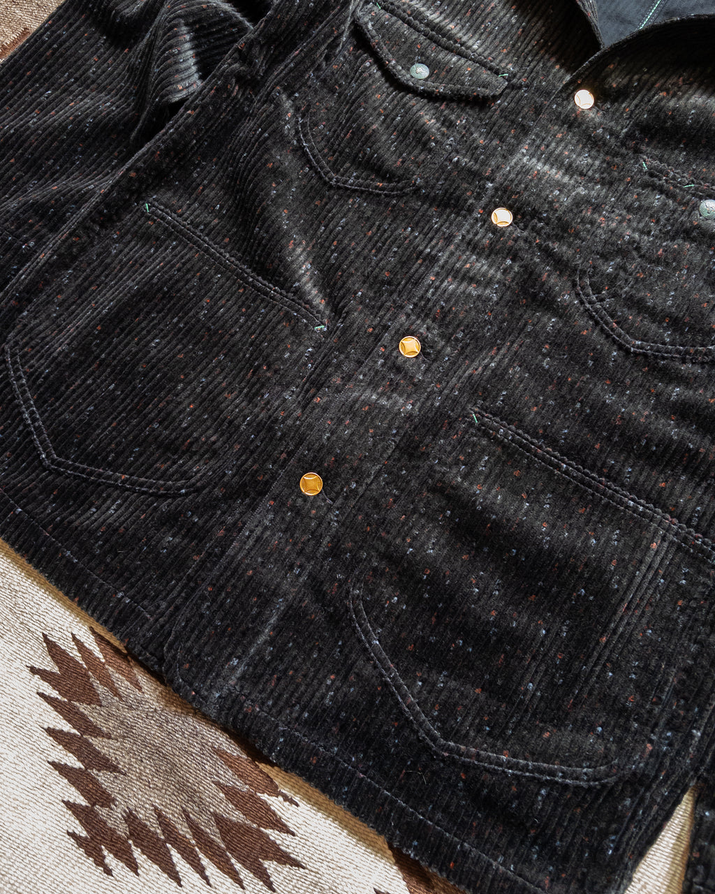 Donegal Corduroy Barn Jacket - Night Sky