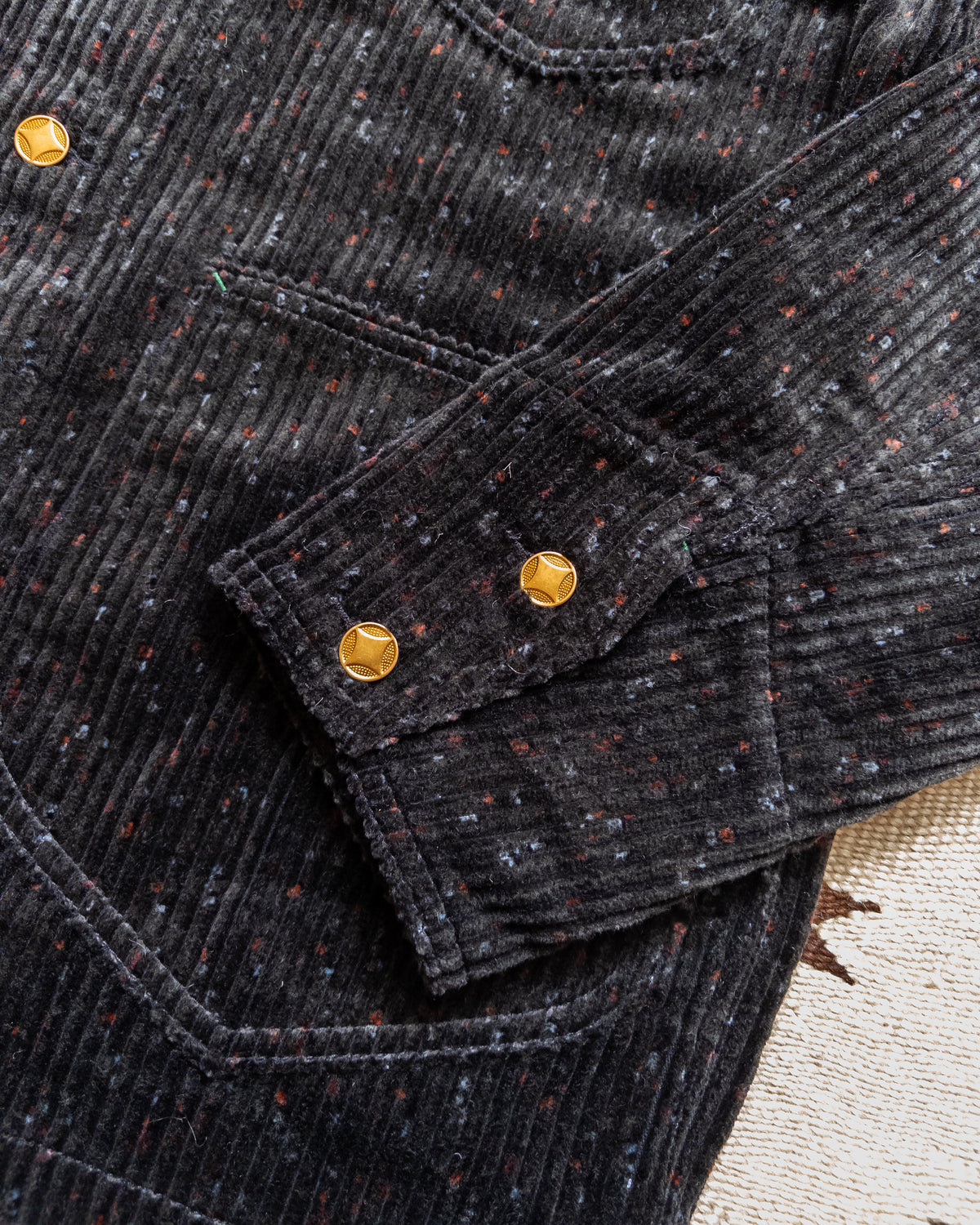 Donegal Corduroy Barn Jacket - Night Sky