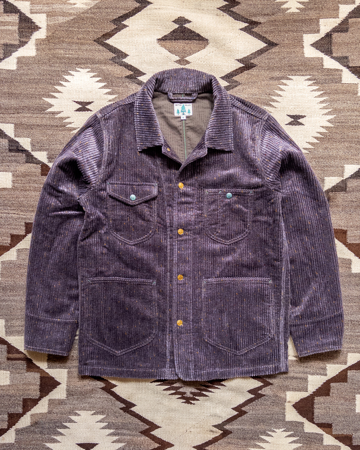 Donegal Corduroy Barn Jacket - Amethyst