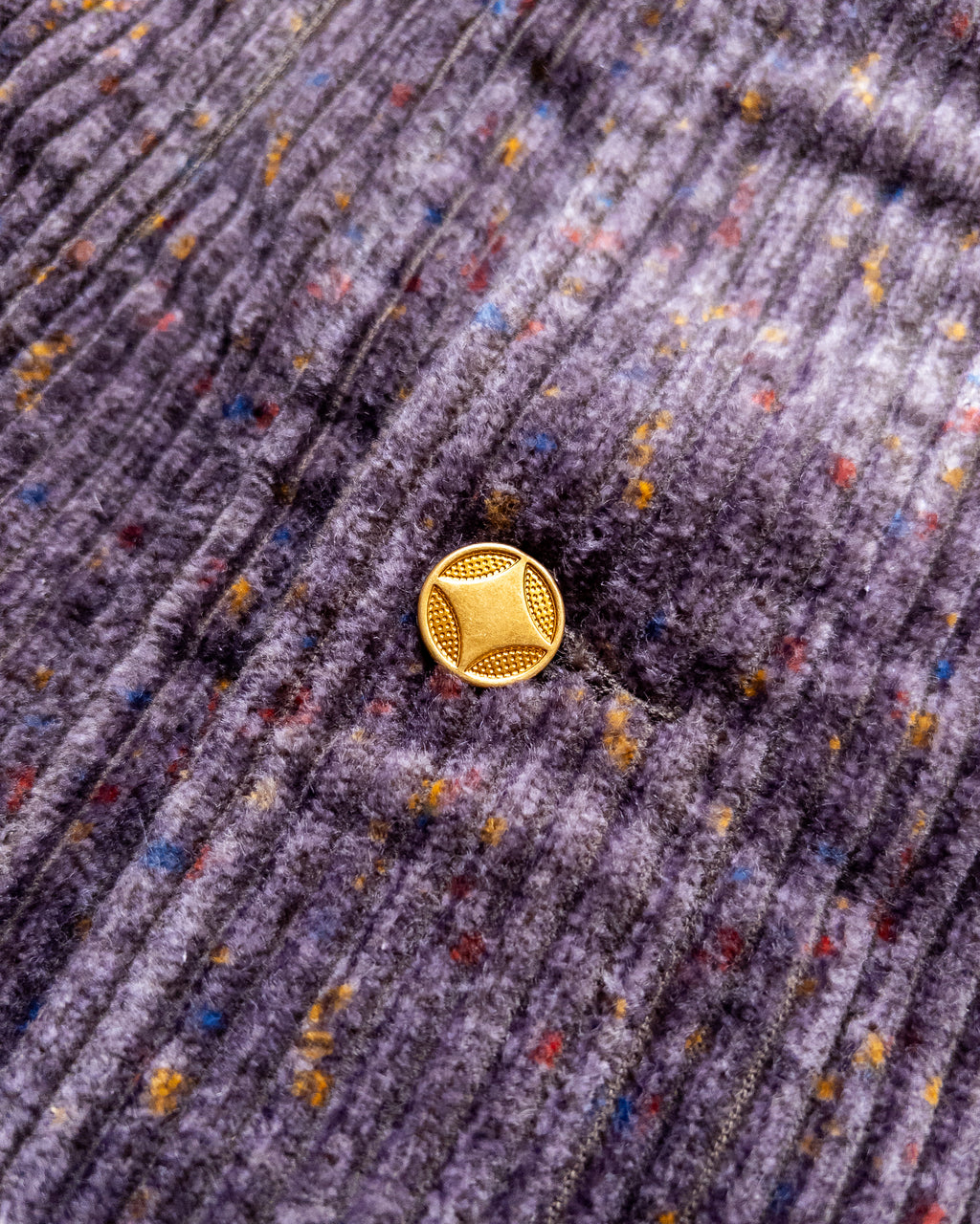 Donegal Corduroy Barn Jacket - Amethyst