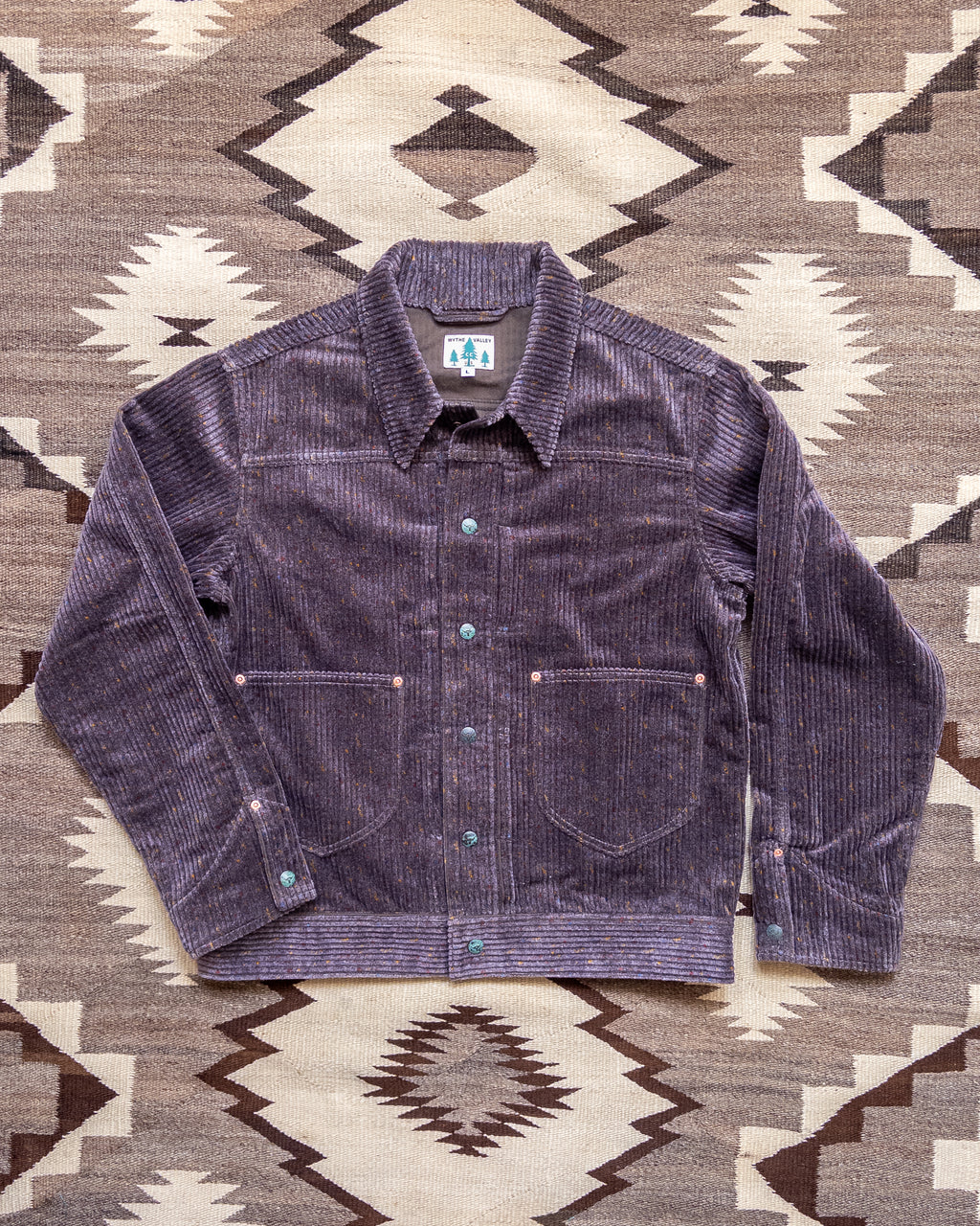 Donegal Corduroy Ranch Jacket - Amethyst