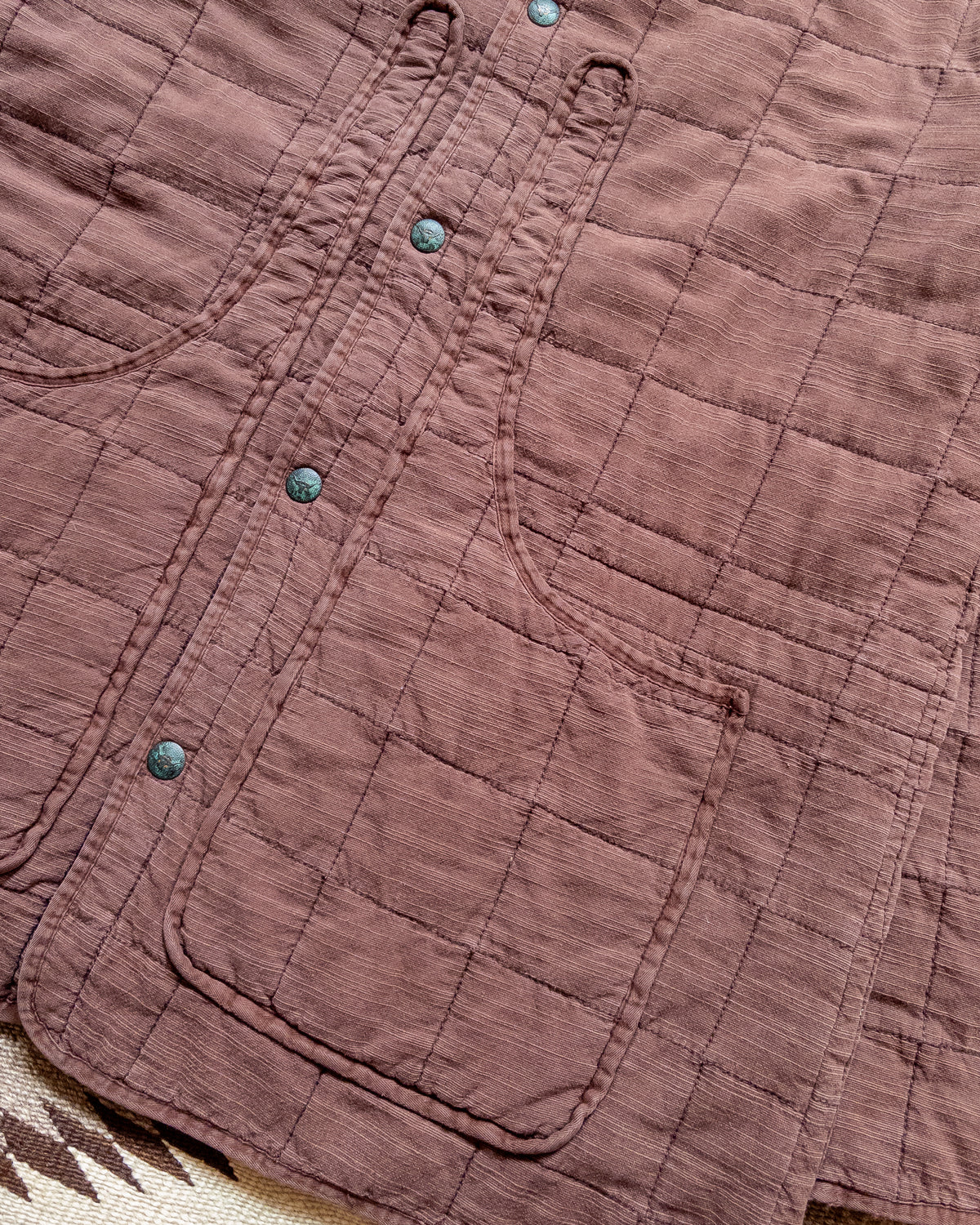 Quilted Hunting Jacket - Brown