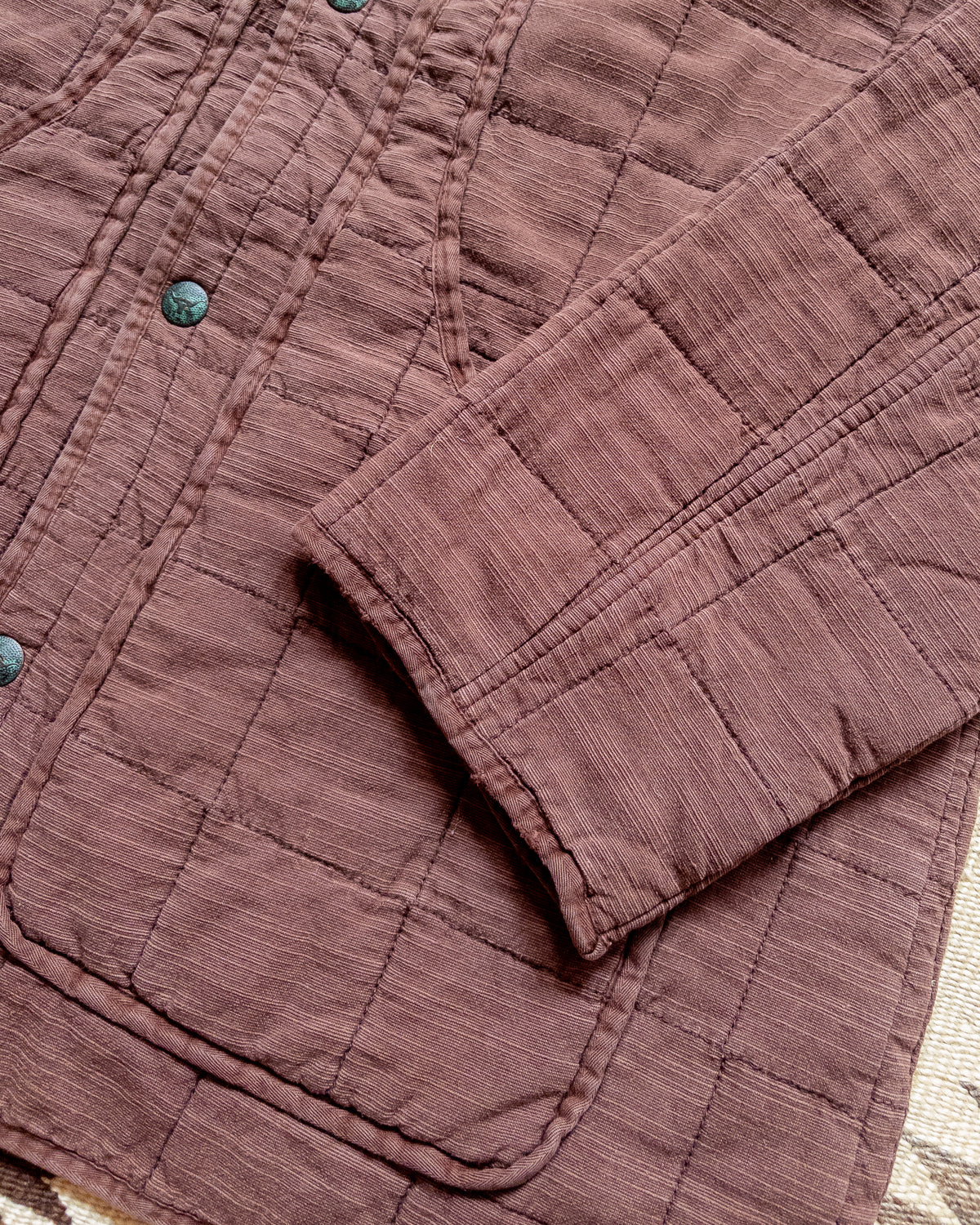 Quilted Hunting Jacket - Brown