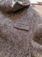 Polo Coat - Irish Stout Twill Tweed