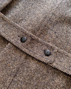 Polo Coat - Irish Stout Twill Tweed
