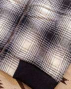 Donegal Shadow Plaid Tweed Magnolia Jacket - Black/Cream