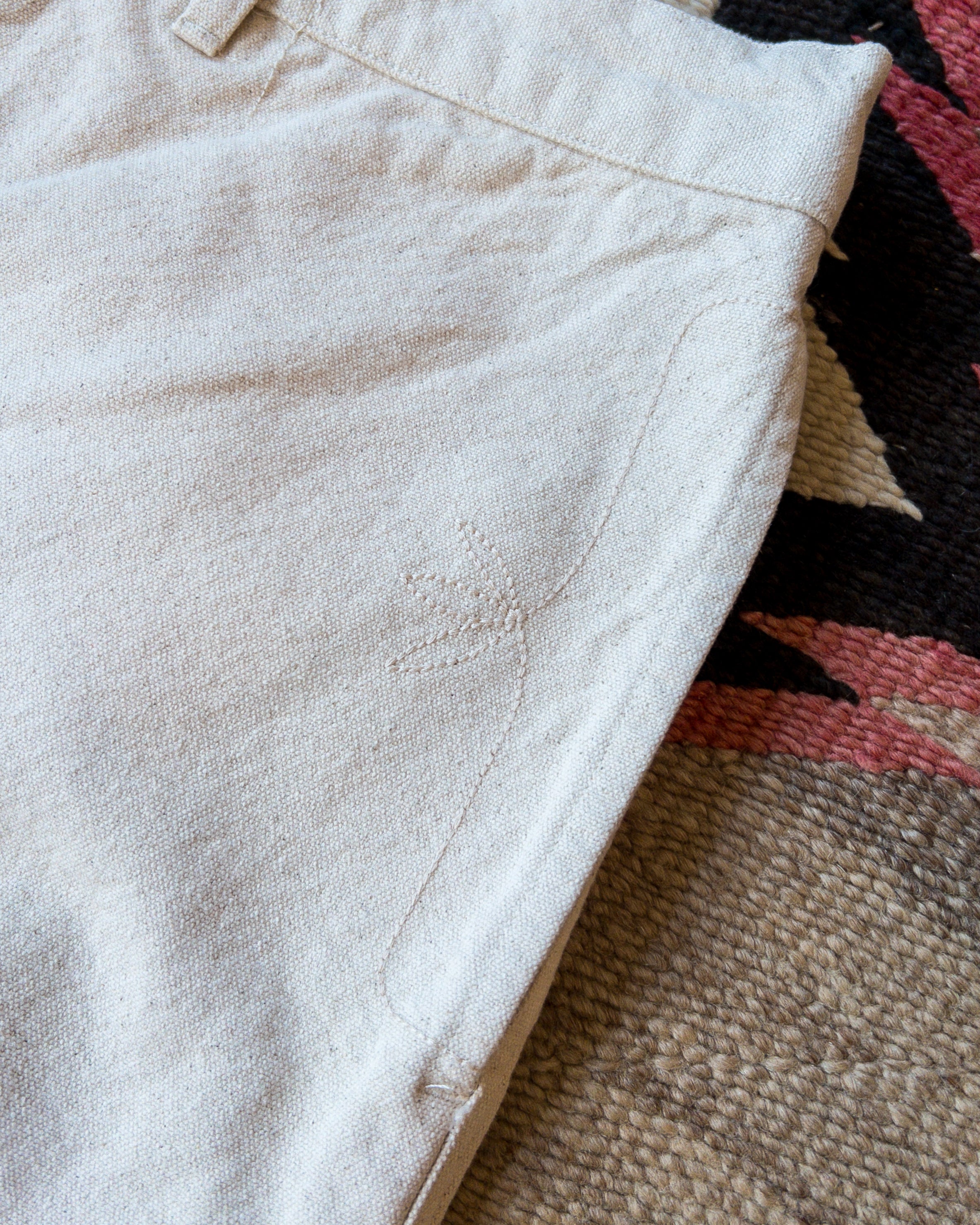 Undyed Heavyweight Canvas Chino