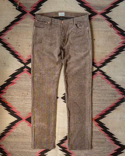 Donegal Corduroy Five Pocket Pants - Rolling Sand