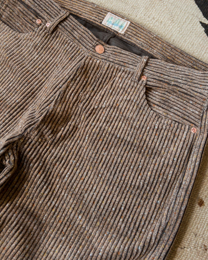 Donegal Corduroy Five Pocket Pants - Rolling Sand