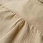 Cotton/Linen Twill Officer's Shirt - Camp Khaki