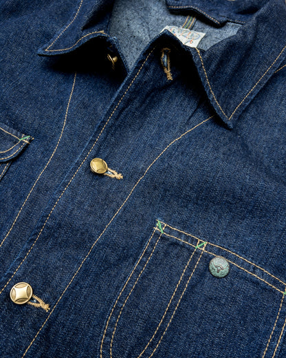 Denim Barn Jacket - Rinsed Indigo
