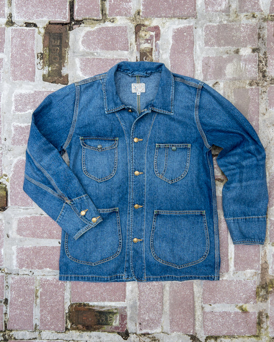 Denim Barn Jacket - Washed Indigo