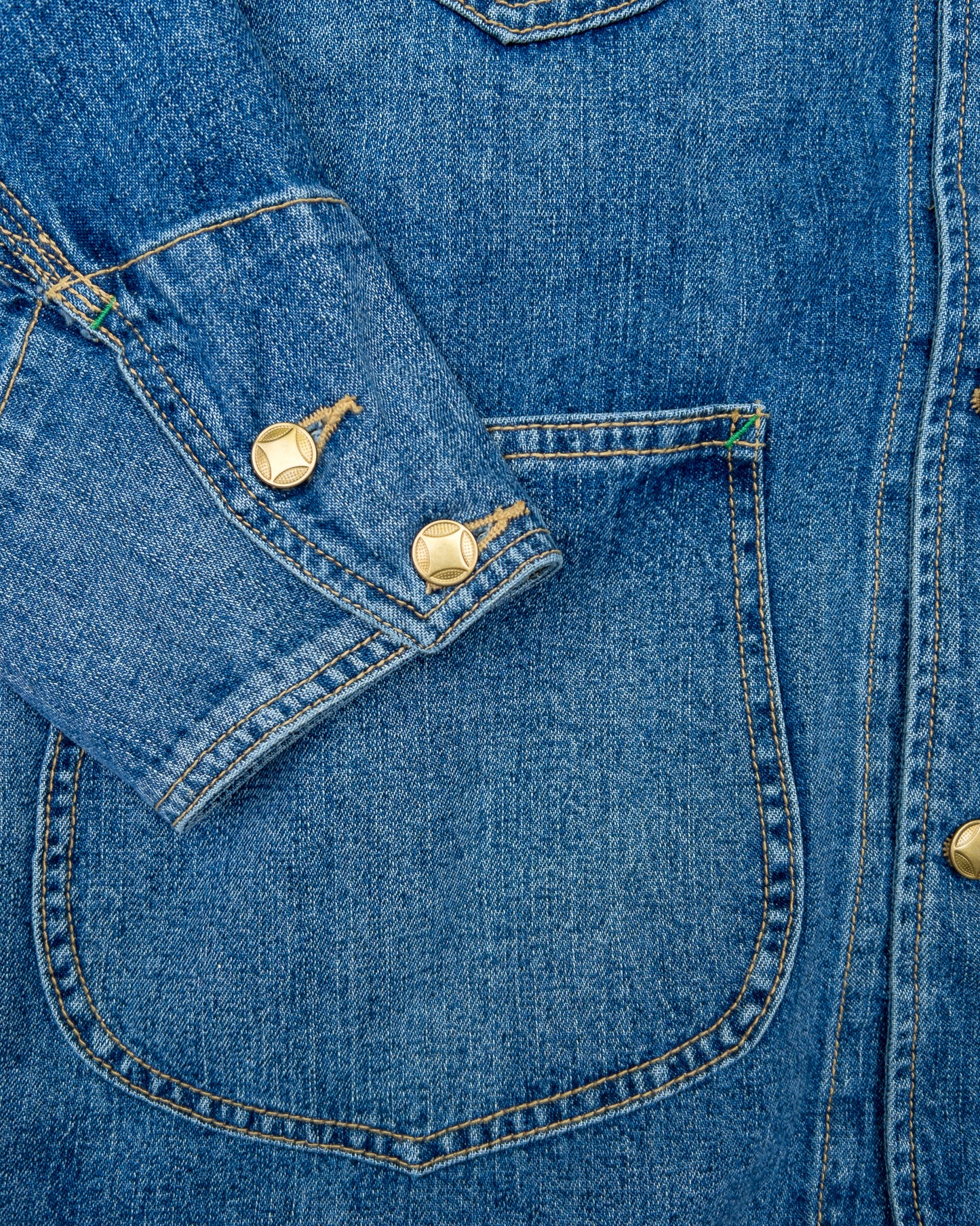 Denim Barn Jacket - Washed Indigo