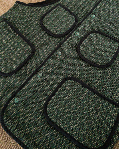 Beachcloth Vest - Evergreen