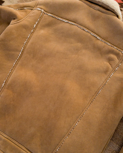 Suede Shearling Ranch Jacket - Oak