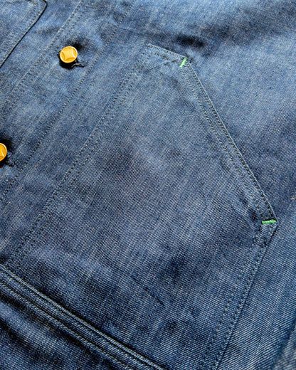 Blanket-Lined Denim Buckaroo Jacket