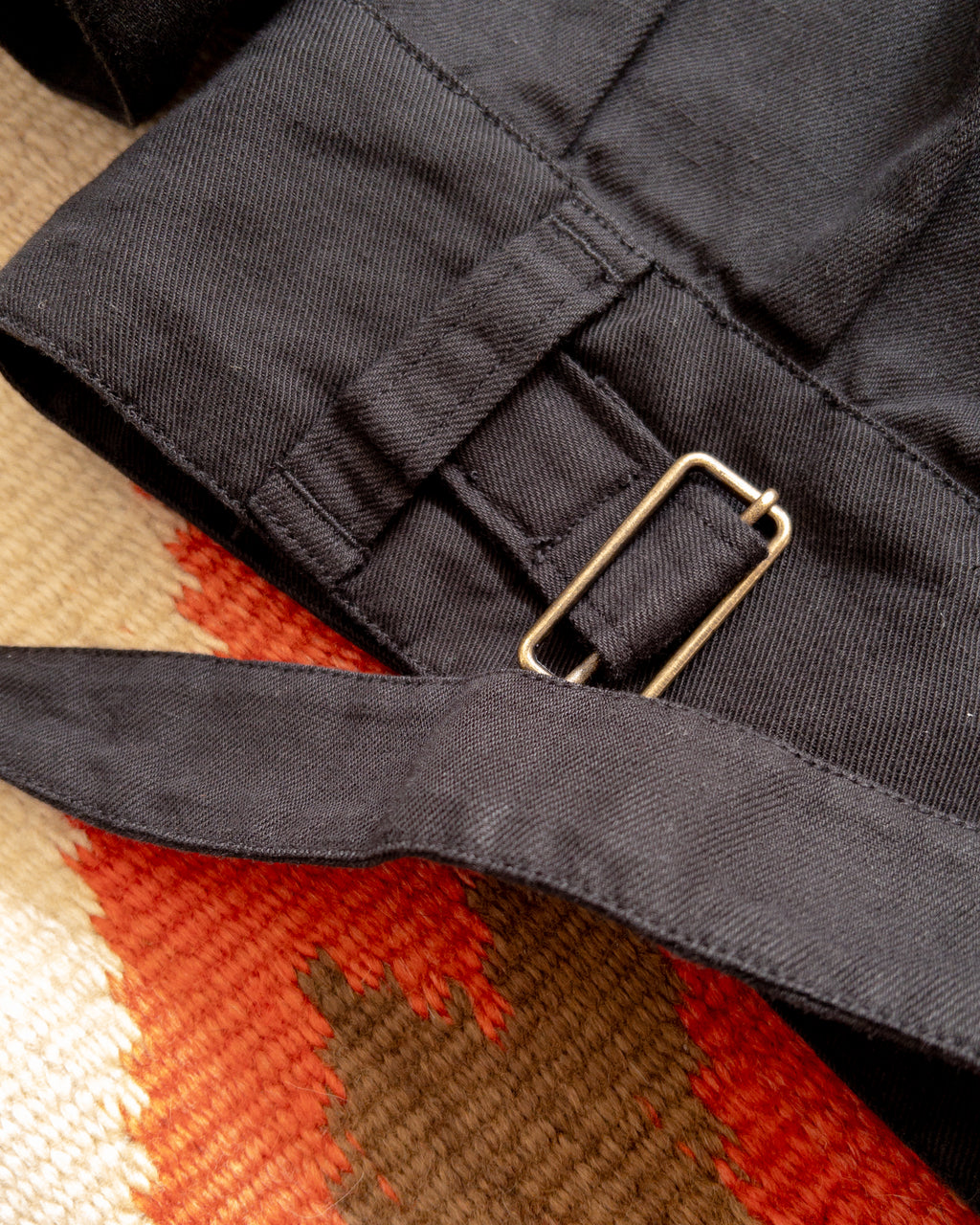 Cotton/Linen Twill Daytripper Jacket - Faded Black