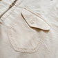 Aertex Half-Zip Shirt - Unbleached