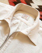 Aertex Half-Zip Shirt - Unbleached