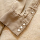 Tencel Gabardine Pearlsnap Shirt - Camp Khaki