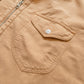 Aertex Half-Zip Shirt - Apricot