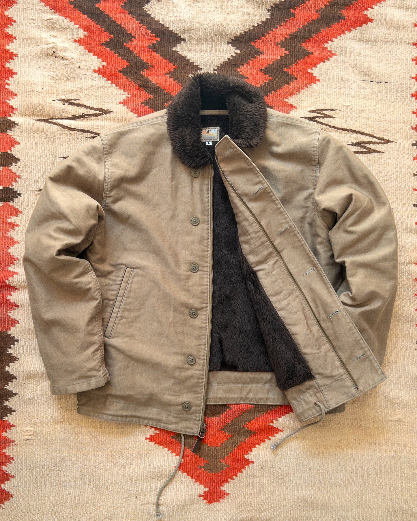 Deck Jacket - Faded Olive