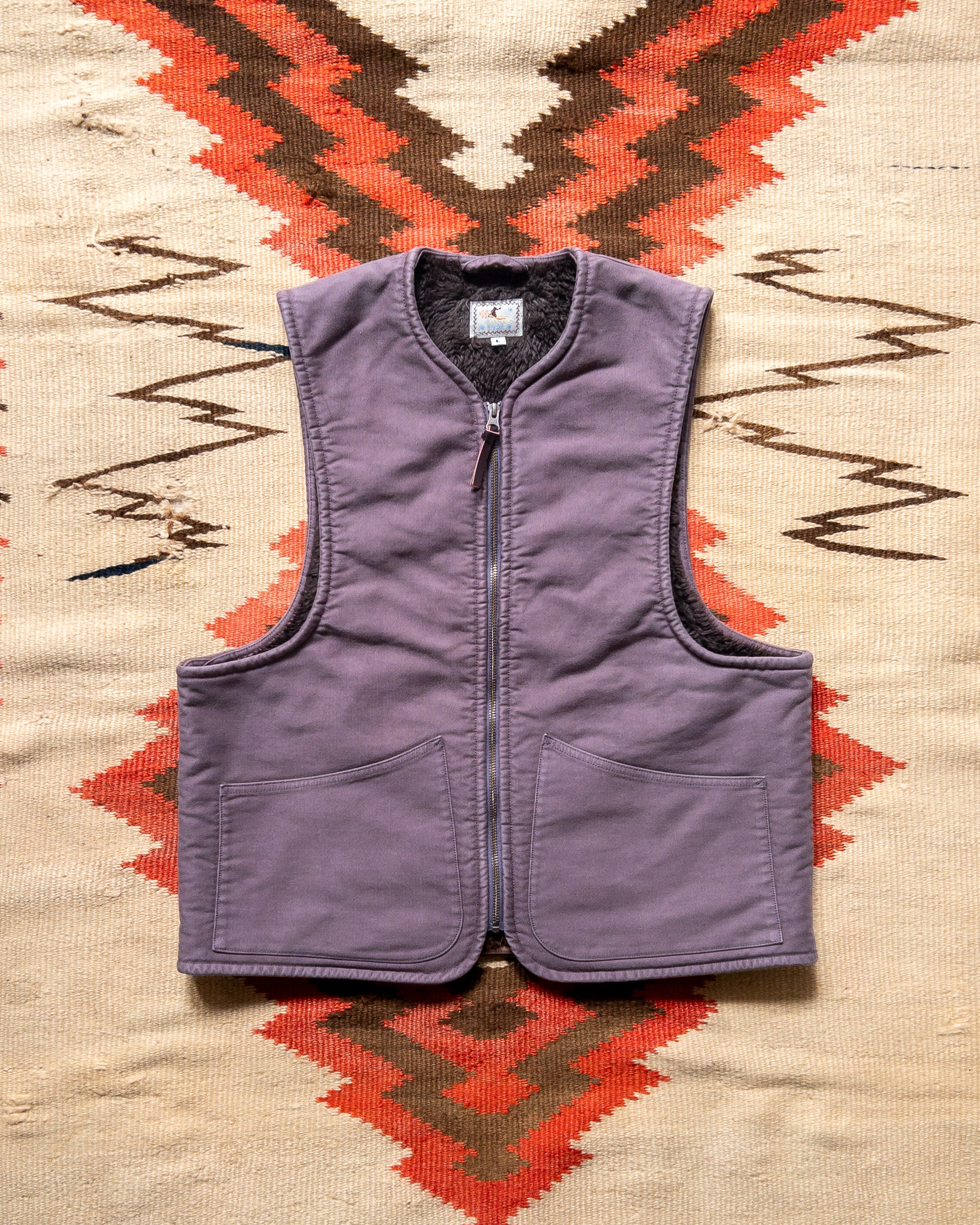 最終値下げ　70s 80s Purple Color Down Vest オンライン ショッピングファッション - 最終値下げ 70s 80s Purple