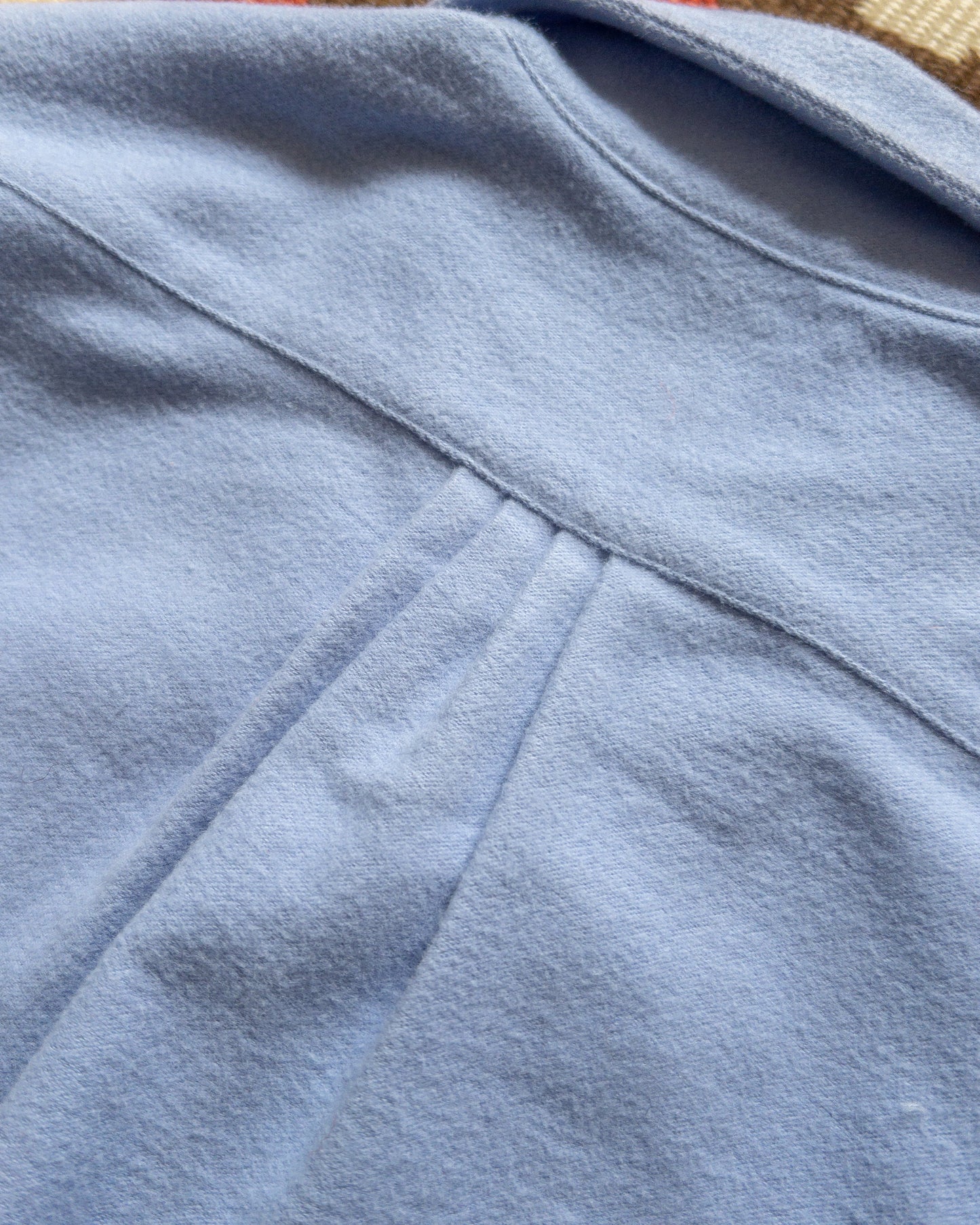 Moleskin Pearlsnap Shirt - Cornflower