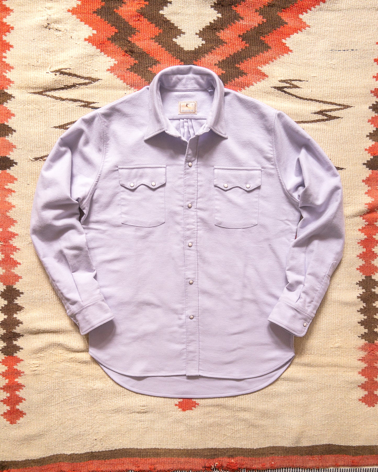 Moleskin Pearlsnap Shirt - Alpenglow