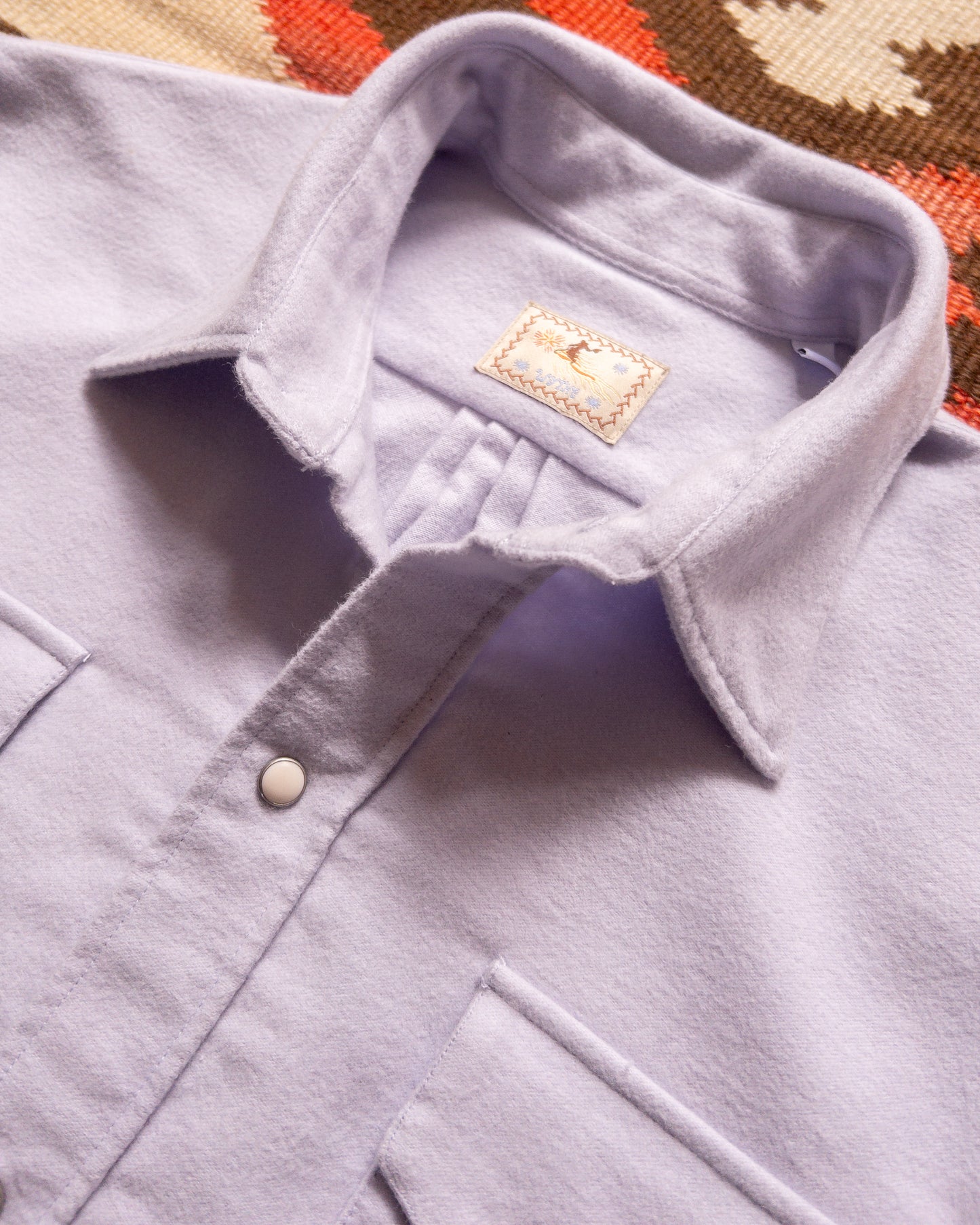Moleskin Pearlsnap Shirt - Alpenglow