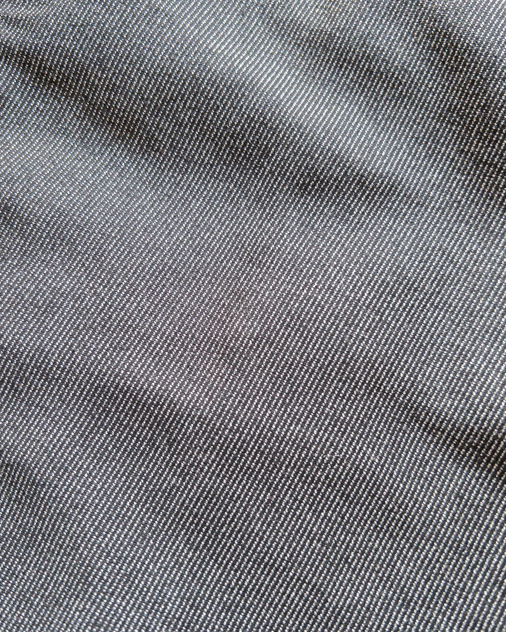 Japanese Wabash Stripe Moleskin Chinos - Charcoal Smoke