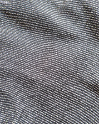 Japanese Wabash Stripe Moleskin Chinos - Charcoal Smoke